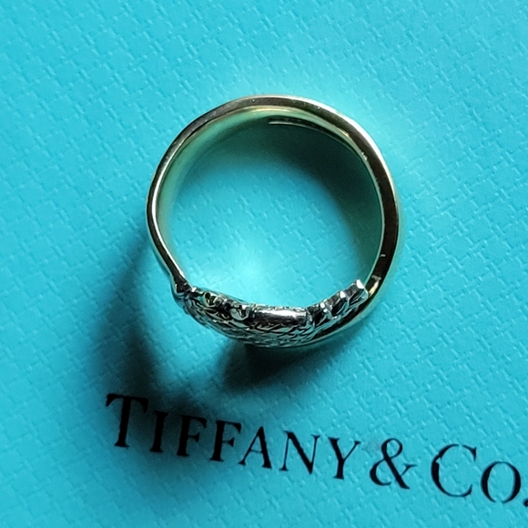 Tiffany & Company Pineapple Spoon Ring in Gold Vermeil #43 - Picture 6 of 16